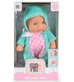 Moni Toys Μωράκι  Bunny 6128 Green 20cm 3800146223403