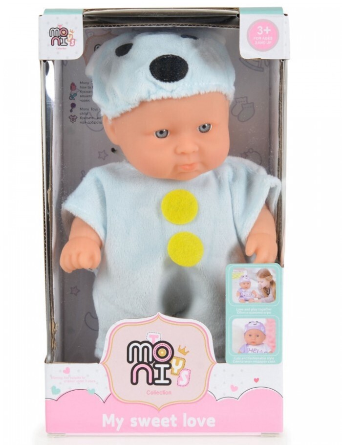 Moni Toys Μωράκι mouse blue 20cm 3800146223373