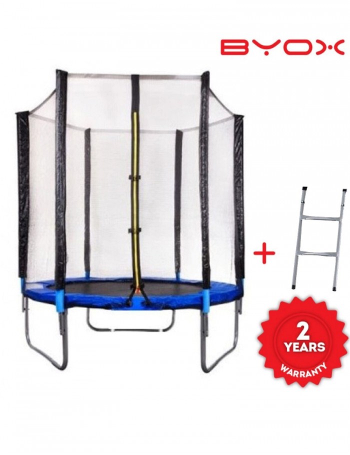 Τραμπολίνο με Δίχτυ και Σκάλα 6 Ft trampoline TX-T6 Byox 3800146228163