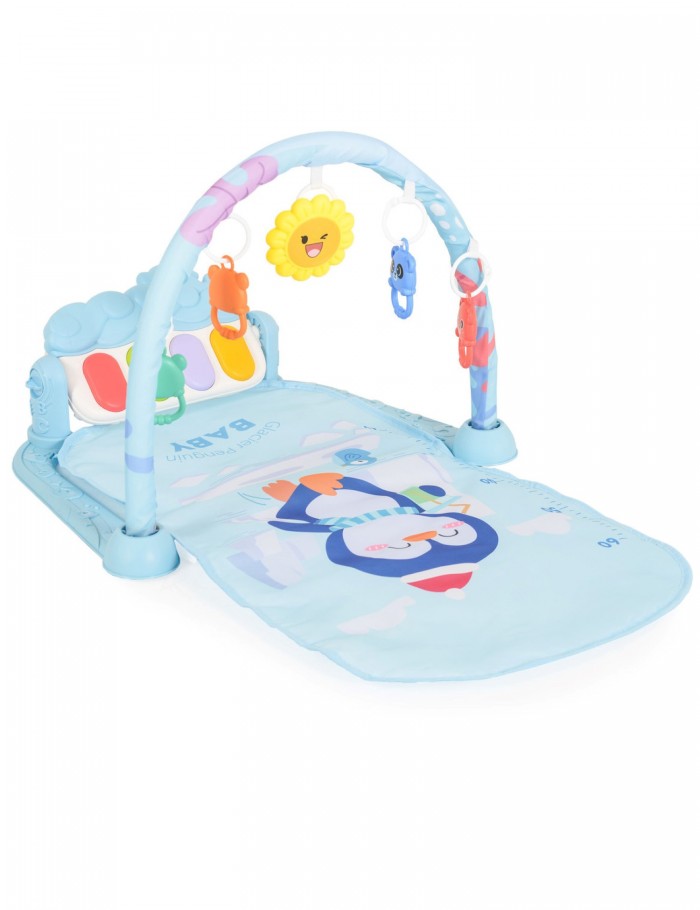 Γυμναστήριο - Χαλάκι Δραστηριοτήτων Playmat 368 Penguin Blue Moni 3801005600069