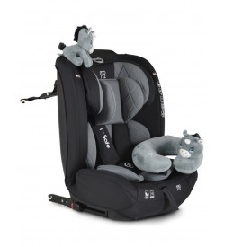 Moni Isafe Καθισματάκι Αυτοκινήτου i-Size 9-36 kg με Isofix Grey 3801005151561