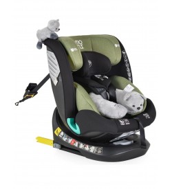 Moni Κάθισμα αυτοκινήτου Serengeti 360° Isofix i-Size 40-150cm (0-36kg) Sky Green 3801005151462