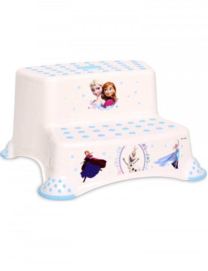 Σκαλοπάτι Βοηθητικό Μπάνιου Διπλό Step Stool Frozen White Lorelli 10130920912