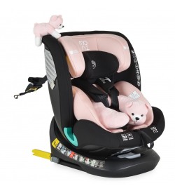 Moni Κάθισμα αυτοκινήτου Serengeti 360° Isofix i-Size Gently 40-150cm (0-36kg) Pink 3801005151486