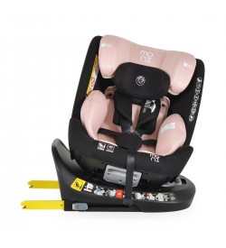 Moni Κάθισμα αυτοκινήτου Serengeti 360° Isofix i-Size Gently 40-150cm (0-36kg) Pink 3801005151486