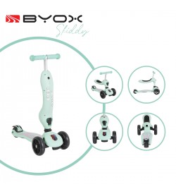 Παιδικό Τρίτροχο Πατίνι με Κάθισμα Byox Skiddy Blue 3800146228637