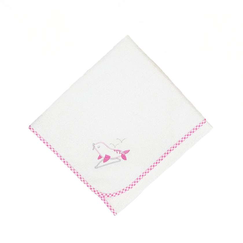 Bunny Bebe Σελτές 60×90 ροζ καρό φώκια 720