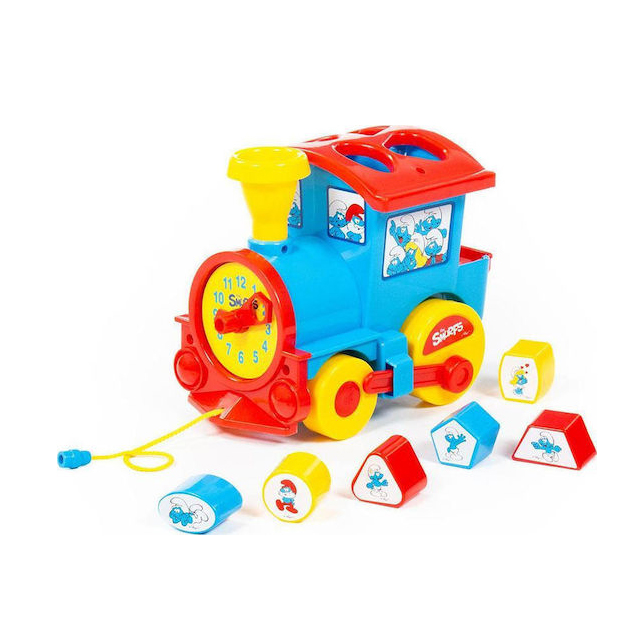 Κλικ για Μεγέθυνση Τρενάκι Ταξινόμησης The Smurfs Loco Polesie 4810344064363