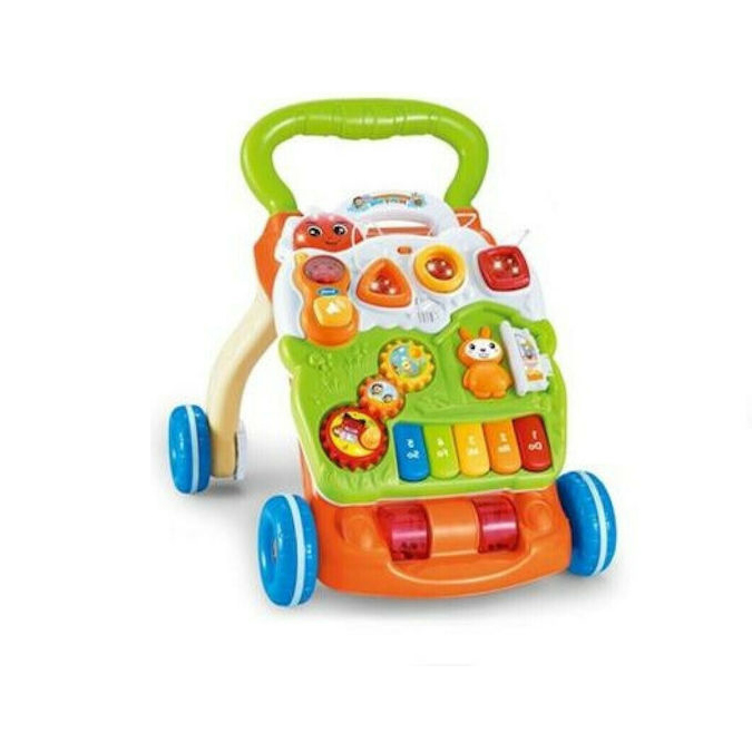 Moni Περπατούρα & Παιχνίδι Δραστηριοτήτων Baby Piano Walker 3800146266615