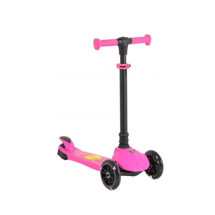 Αναδιπλούμενο παιδικό σκούτερ Lamborghini Basic Pink 3800146228545