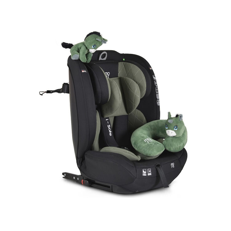 Moni Isafe Καθισματάκι Αυτοκινήτου i-Size με Isofix Green 9-36 kg 3801005151554