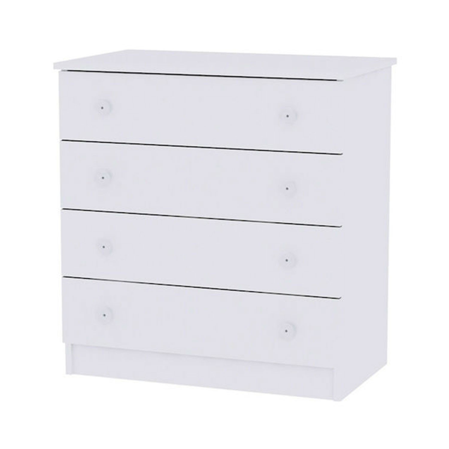 Βρεφική Συρταριέρα White 81x50x86cm 10170070024A