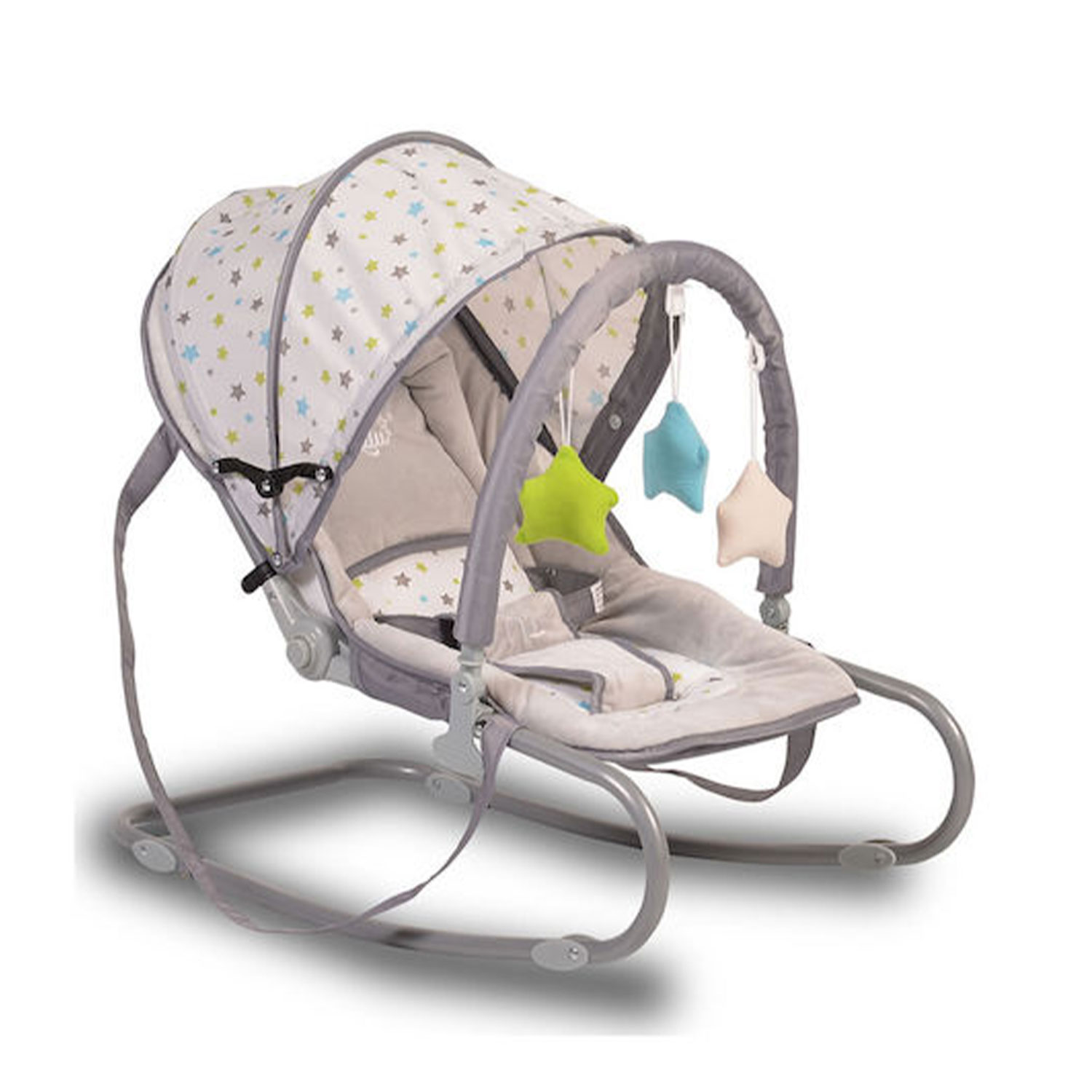 Cangaroo Χειροκίνητο Relax Μωρού Lulu Grey 3800146248703