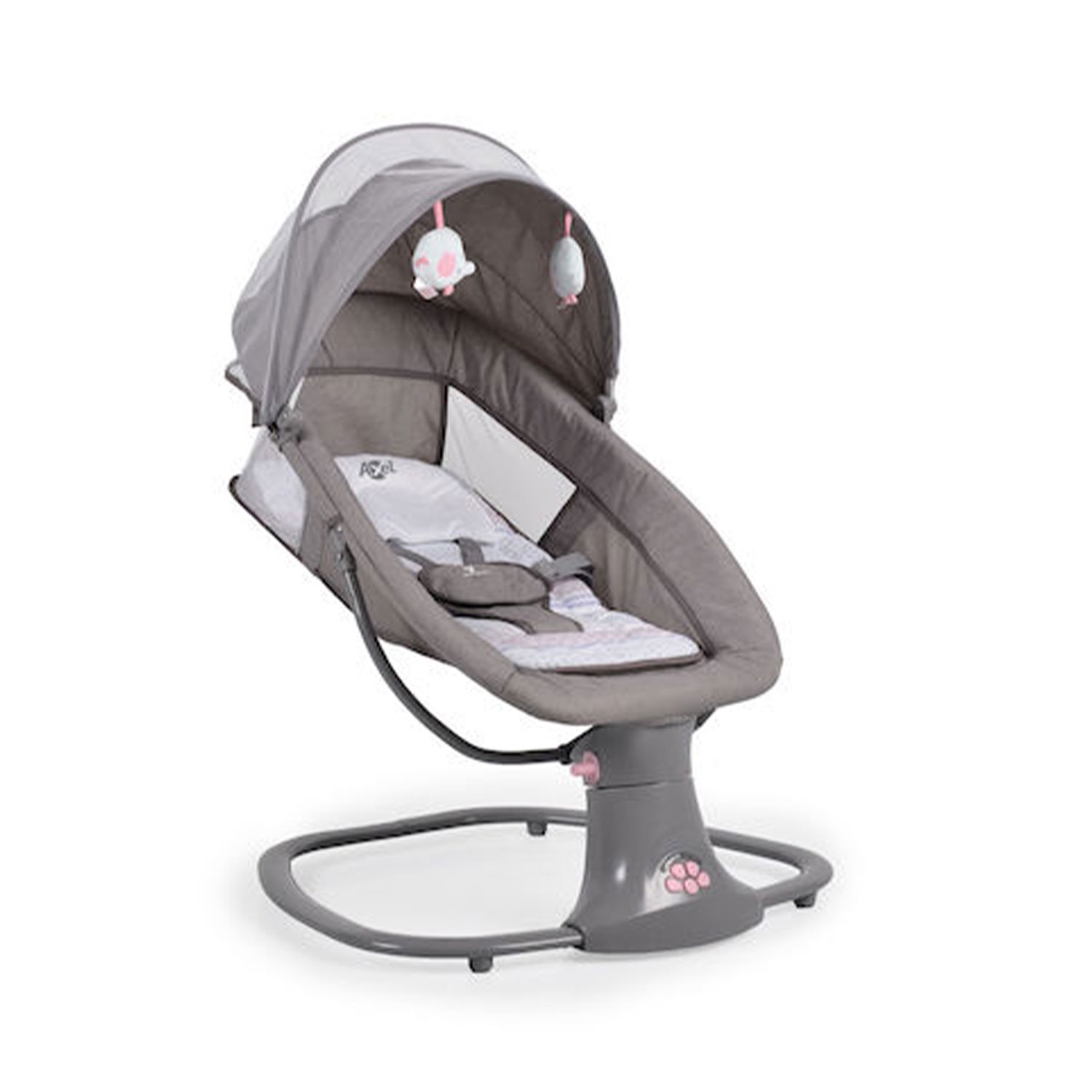 Cangaroo Ηλεκτρική Ρηλάξ-Κούνια Axel Pink 3800146248499