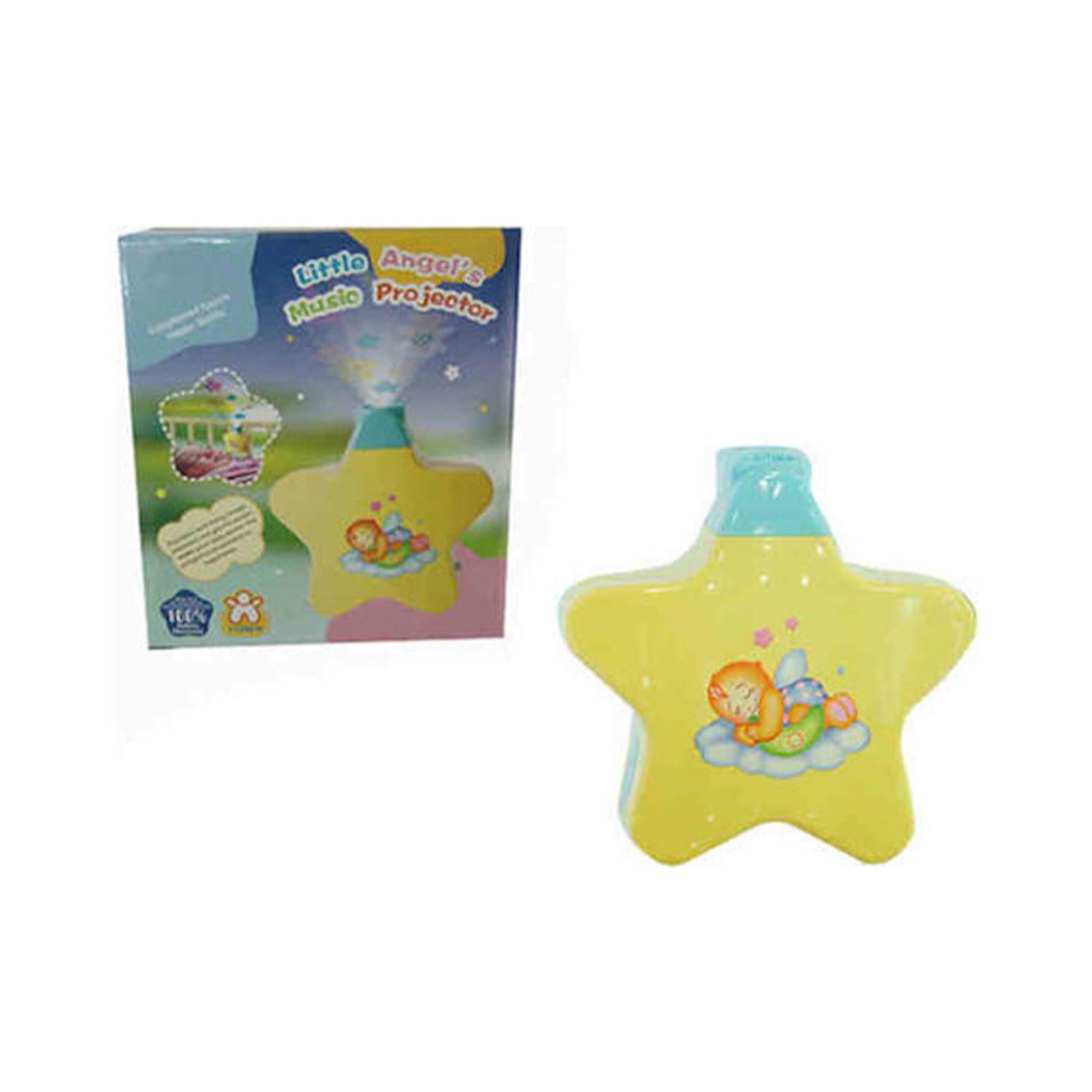 Φωτιστικό Projector με Προβολή Αστεριών Little Angels Mon 3800146257422