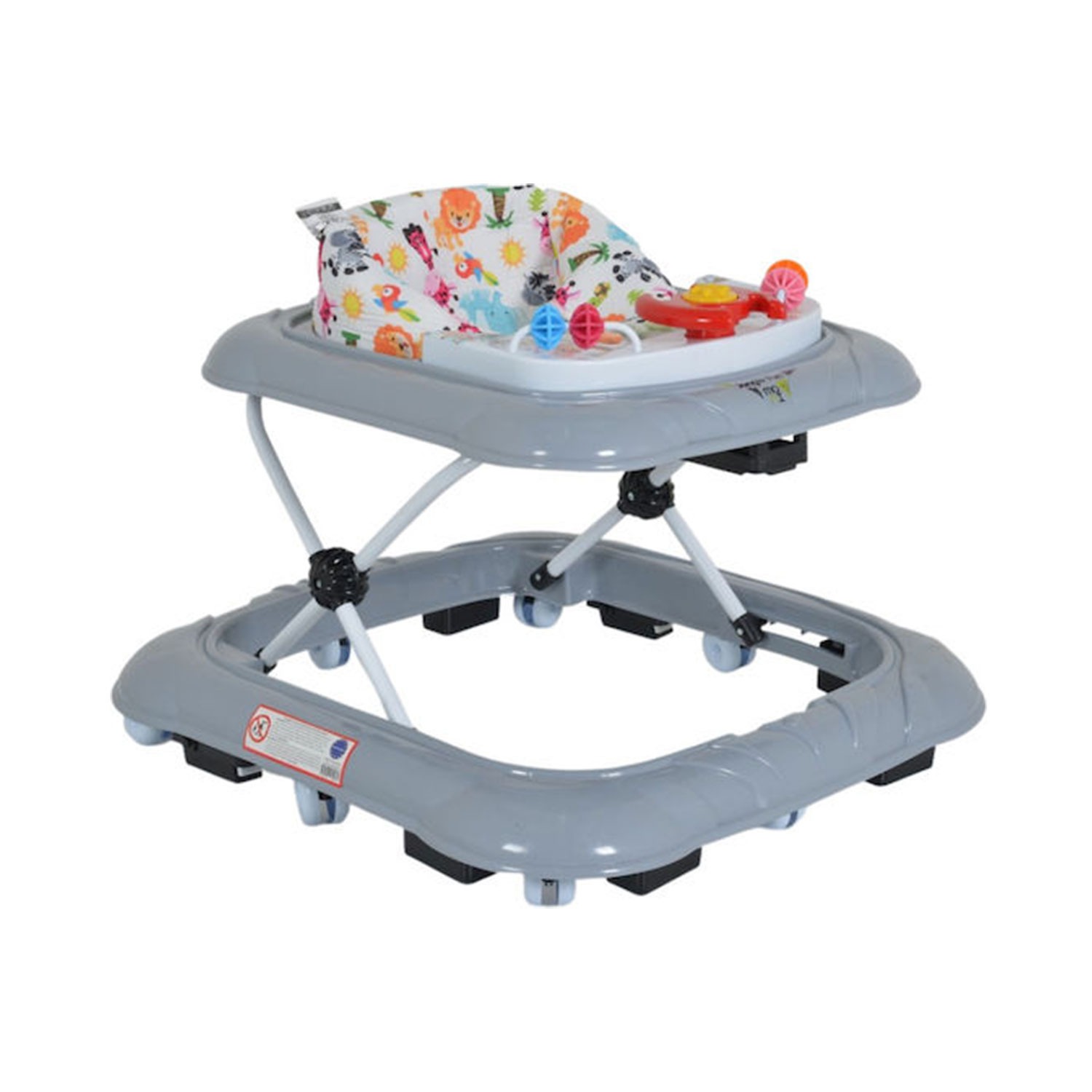 Moni Παιδική Στράτα Jungle Fun Grey 3800146244279
