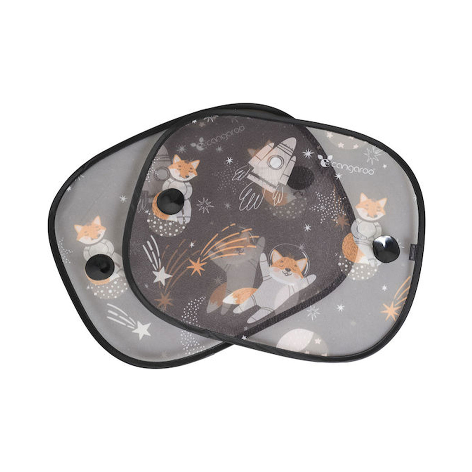 Cangaroo Ηλιοπροστασίες Αυτοκινήτου 2τμχ Car Sunshade Shady Space 3800146272074