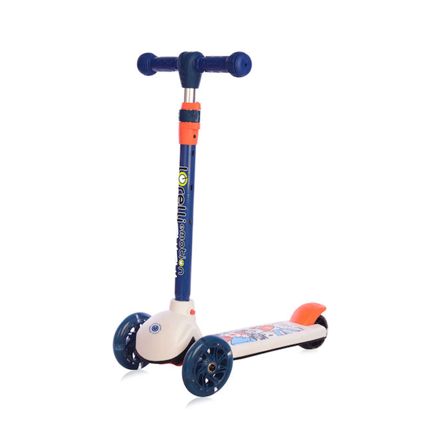 Πατίνι Τρίτροχο +3 ετών έως 50kg Tam tam Lorelli Navy Blue 3800151977209