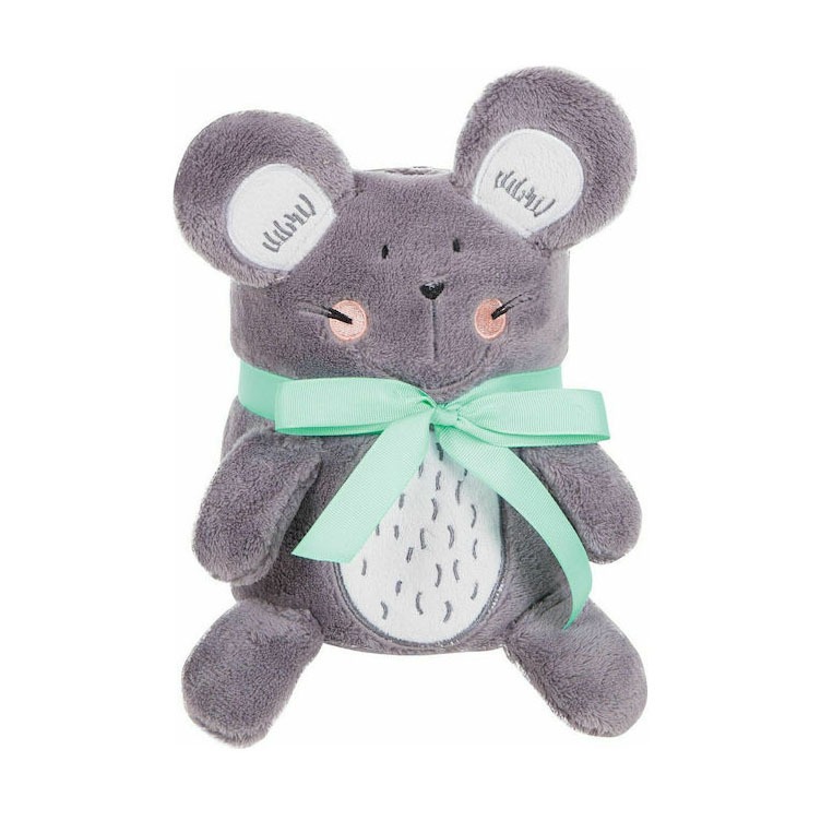 Kikka Boo Κουβέρτα Αγκαλιάς & Λίκνου 3D Mouse 75x100cm 31103020076