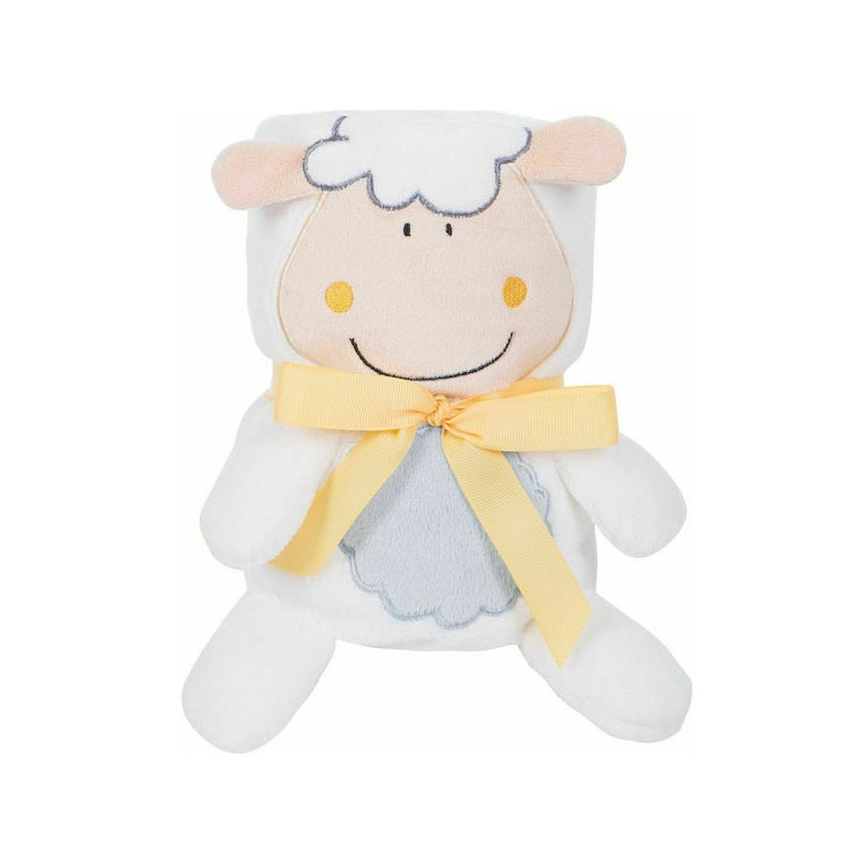 Kikka Boo Κουβέρτα Αγκαλιάς & Λίκνου 3D Sheep 75x100cm 31103020075