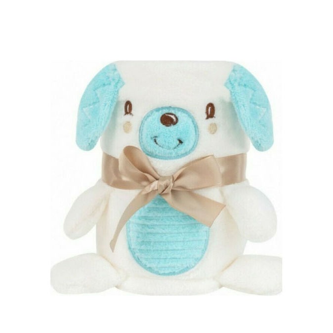 Kikka Boo Κουβέρτα Αγκαλιάς & Λίκνου 3D Puppy 75x100cm 31103020074