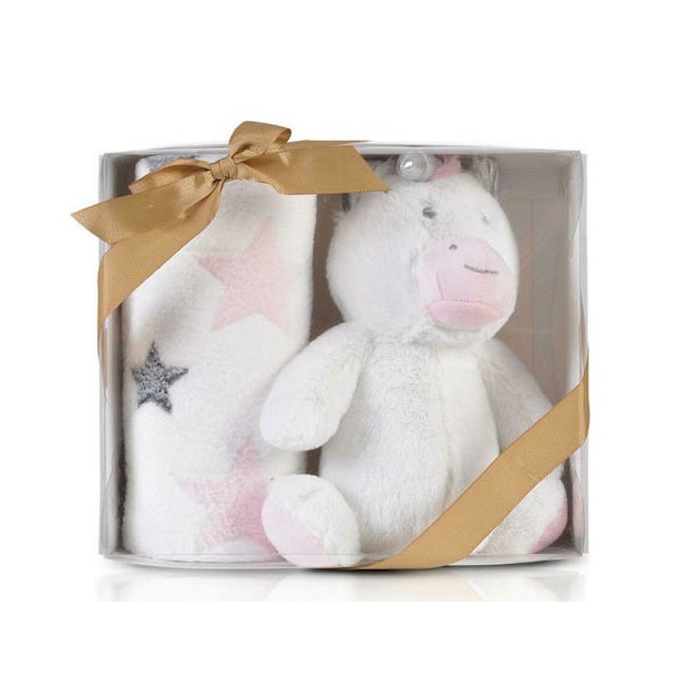 Cangaroo Κουβέρτα Αγκαλιάς & Λίκνου Rarity Fleece Pink 75x90cm 3800146267520