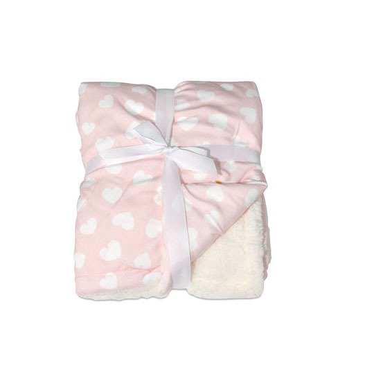 Κουβέρτα Αγκαλιάς Διπλής Όψεως 75x105cm Shaggy Pink Cangaroo 3800146266226