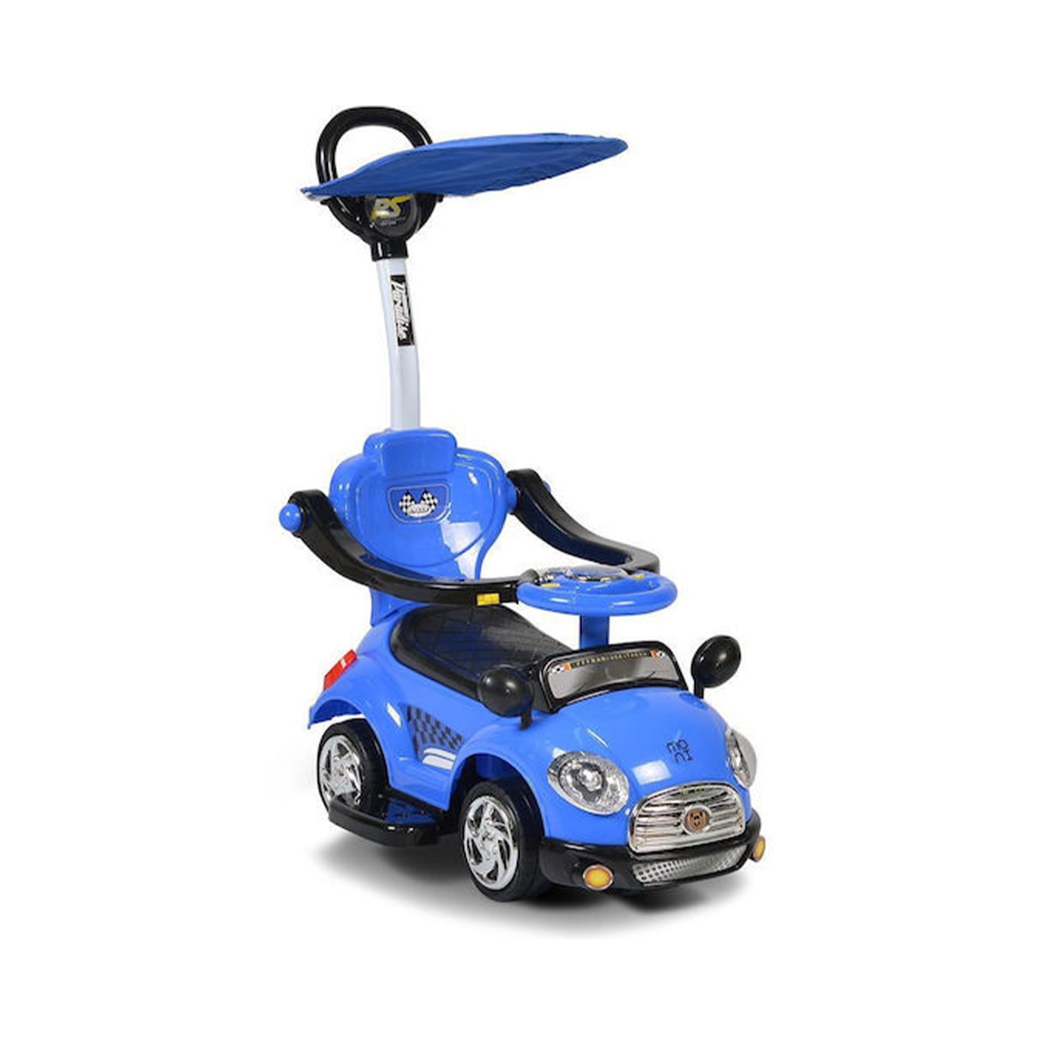 Περπατούρα Αυτοκινητάκι Με λαβή Γονέα Ride On Paradise Blue 3800146230272