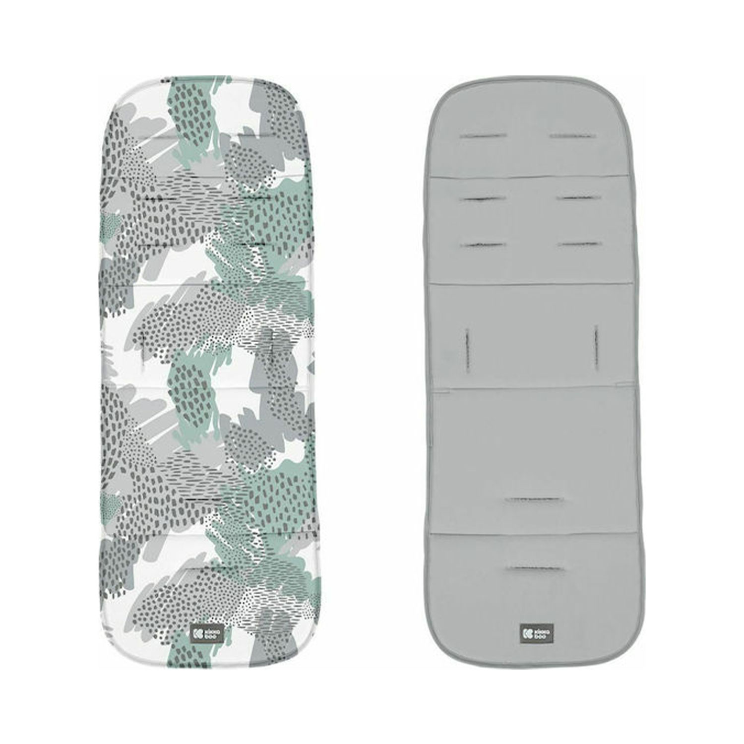 Kikka Boo Κάλυμμα Καροτσιού Memphis Διπλής Όψης 32x82x1.5εκ. Grey 3801108040847