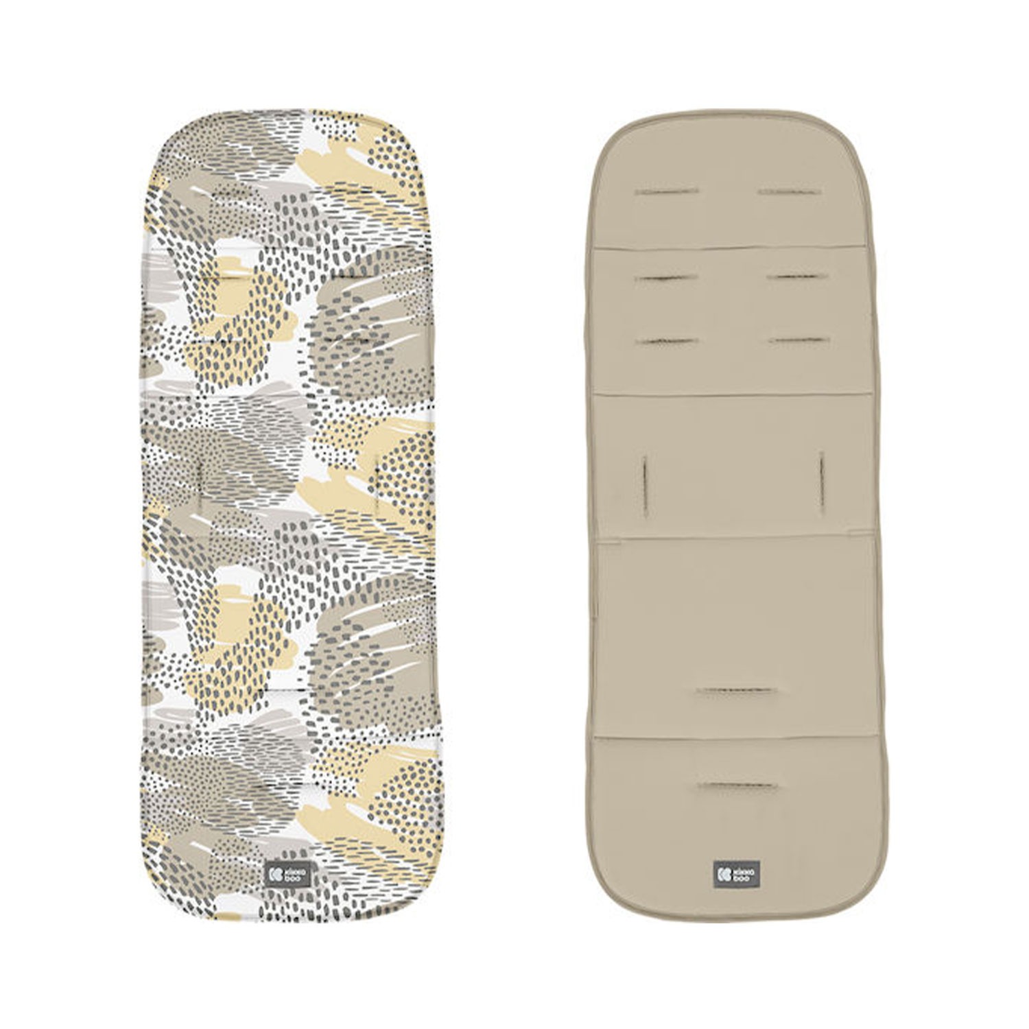 Kikka Boo Κάλυμμα Καροτσιού Memphis Διπλής Όψης 32x82x1.5εκ. Beige 3801108040823