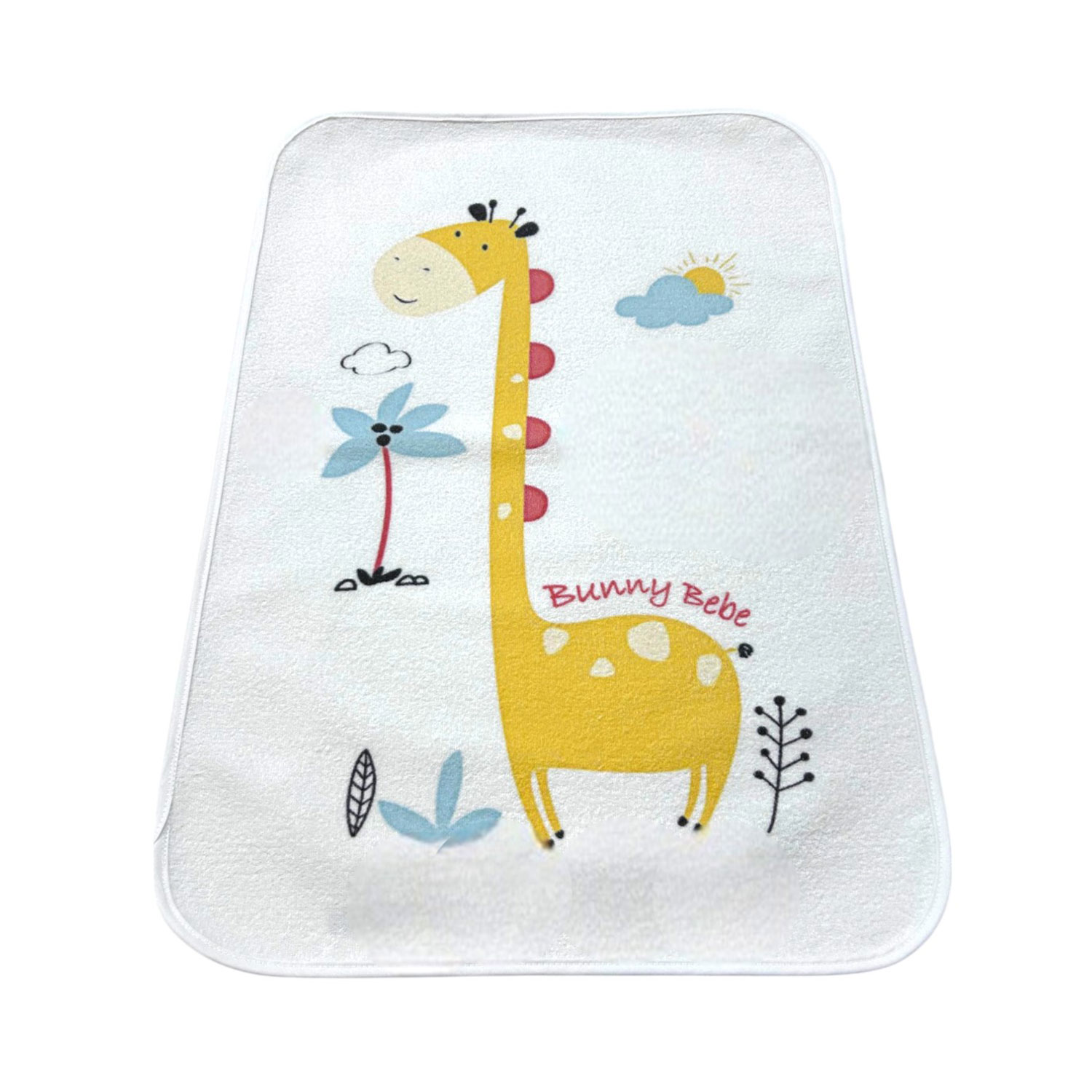 Bunny Bebe Σελτές 45×65 με τύπωμα, Giraffe 733