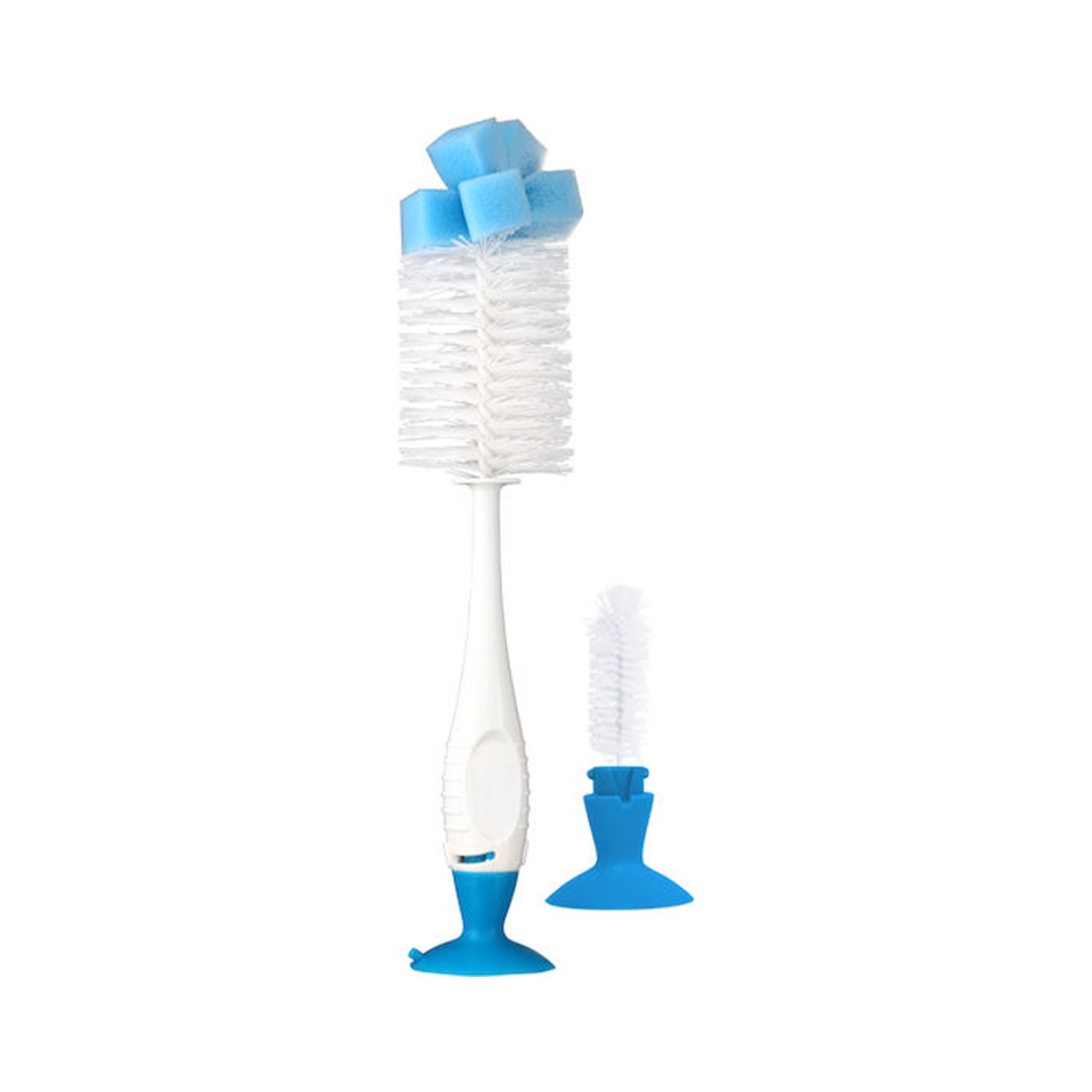 Kikka Boo Βούρτσα Καθαρισμού για Μπιμπερό Μπλε 2 in 1 Brush 31302020081